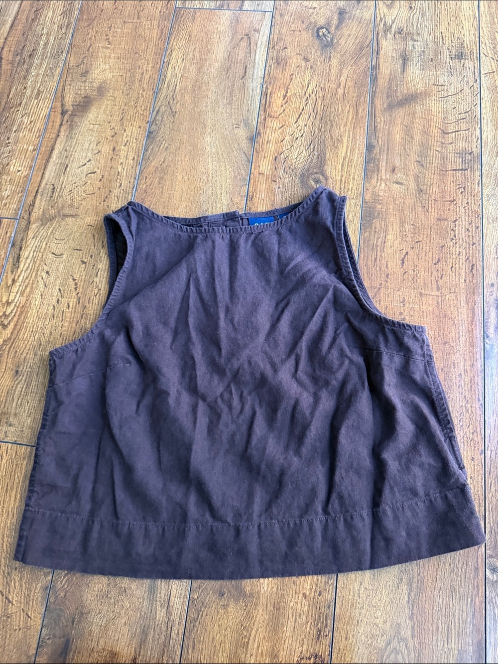 GAP Dark Brown Sleeveless Tank Top